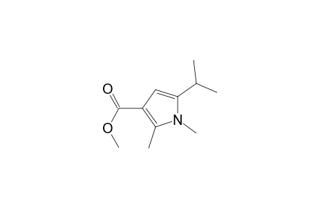 Methyl 5-isopropyl-1,2-dimethylpyrrole-3-carboxylate