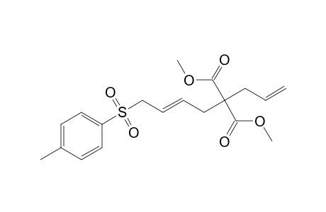 4,4-Dicarbomethoxyl-8-p-toluenesulfonylocta-1,6-diene