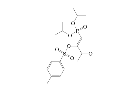 Phosphonic acid, [2-[[(4-methylphenyl)sulfonyl]oxy]-3-oxo-1-butenyl]-, bis(1-methylethyl) ester, (Z)-
