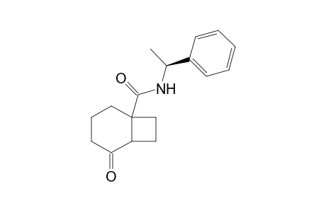 (1RS,6RS)-5-oxo-N-((S)-1-phenylethyl)bicyclo[4.2.0]octrne-1-carboxamide