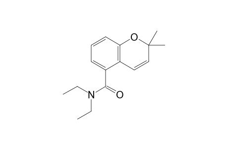 N,N-Diethyl-2,2-dimethyl-2H-5-chromenecarboxamide