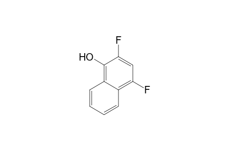 1-Naphthalenol, 2,4-difluoro-