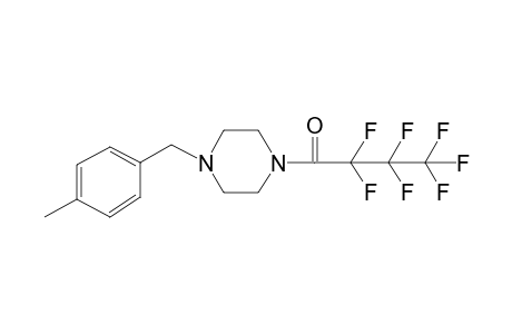 2,2,3,3,4,4,4-Heptafluoro-1-(4-(4-methylbenzyl)piperazin-1-yl)butan-1-one