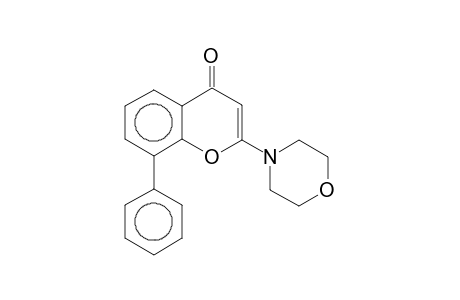 2-(4-morpholinyl)-8-phenyl-1-benzopyran-4-one