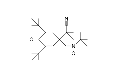 A-(1-Cyanoisopropyl-3,5-di-tert-butyl-4-oxo-2,5-cyclohexadienyl)-N-tert-butyl-nitron