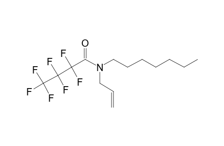 Perfluorobutyramide, N-allyl-N-heptyl-