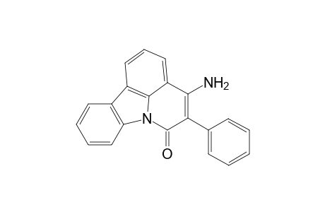 6H-Pyrido[3,2,1-jk]carbazol-6-one, 4-amino-5-phenyl-