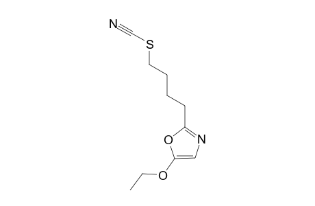 2-(4'-THIOCYANOBUTYL)-5-ETHOXY-OXAZOLE
