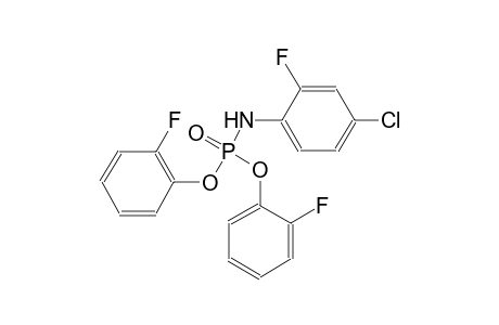 bis(2-fluorophenyl) 4-chloro-2-fluorophenylamidophosphate
