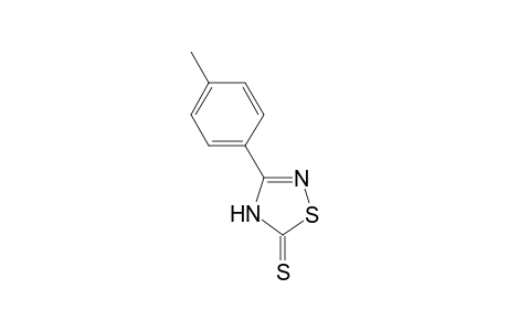 3-p-tolyl-1,2,4-thiadiazole-5(4H)-thione