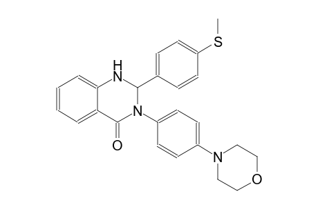 4(1H)-quinazolinone, 2,3-dihydro-2-[4-(methylthio)phenyl]-3-[4-(4-morpholinyl)phenyl]-
