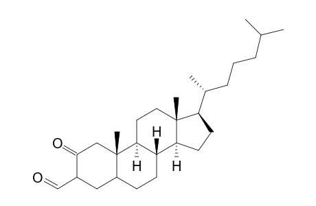 2-OXOCHOLESTANE-3-CARBALDEHYDE
