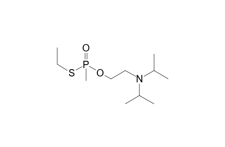 O-(2-(diisopropylamino)ethyl) S-ethyl methylphosphonothioate