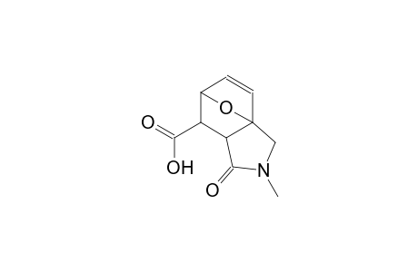 3-Methyl-4-oxo-10-oxa-3-aza-tricyclo[5.2.1.0*1,5*]dec-8-ene-6-carboxylic acid