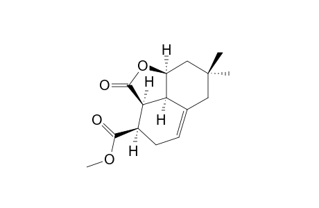 METHYL-(2AS,3R,8AS,8BR)-7,7-DIMETHYL-2-OXO-2A,3,4,6,7,8,8A,8B-OCTAHYDRO-2H-BENZO-[CD]-ISOBENZOFURAN-3-CARBOXYLATE