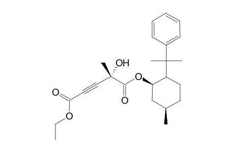 (2S,3R) Ethyl 5-Methyl-2-(1-methyl-1-phenylethyl)cyclohexyl 2-Hydroxy-2-methyl-3-pentynedioate
