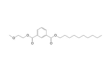 Isophthalic acid, decyl 2-methoxyethyl ester