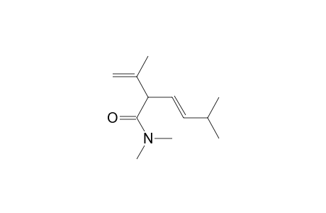 3-Hexenamide, N,N,5-trimethyl-2-(1-methylethenyl)-, (E)-