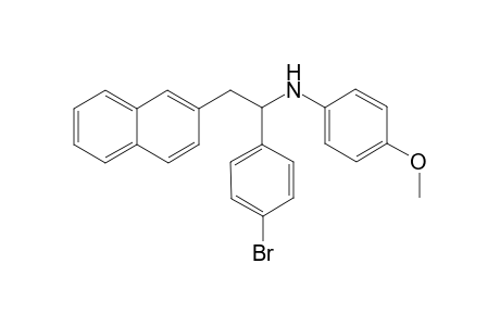 N-(1-(4-bromophenyl)-2-(naphthalen-2-yl)ethyl)-4-methoxyaniline