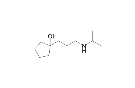 1-[3-(propan-2-ylamino)propyl]-1-cyclopentanol