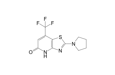 2-(Pyrrolidin-1-yl)-7-(trifluoromethyl)thiazolo[4,5-b]pyridin-5(4H)-one