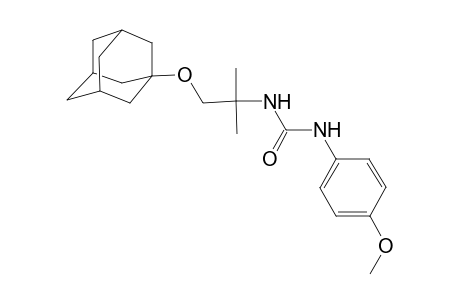 1-[1-(1-adamantyloxy)-2-methyl-propan-2-yl]-3-(4-methoxyphenyl)urea