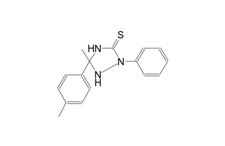 5-Methyl-5-(4-methylphenyl)-2-phenyl-1,2,4-triazolidine-3-thione