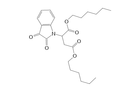 Dihexyl 2-(2,3-dioxoindolin-1-yl)succinate