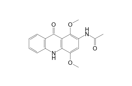 2-Acetylamino-1,4-dimethoxyacridone