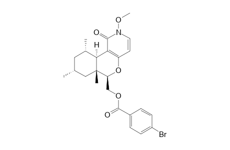14-(PARA-BROMOBENZOYLOXY)-CORDYPYRIDONE-C