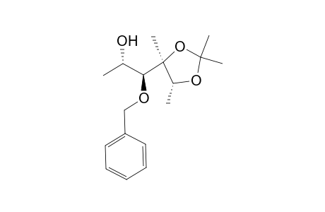 (2R,3S,4S,5S)-2,3-O-Isopropylidene-4-benzyloxy-3-methyl-hexane-2,3,5-triol