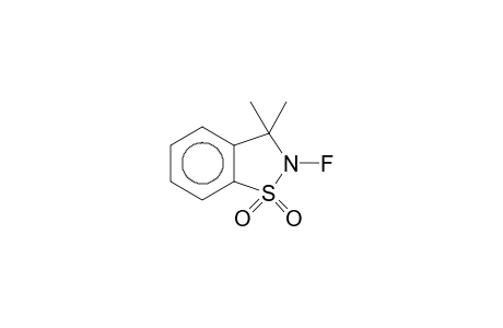 2-Fluoro-3,3-dimethyl-2,3-dihydro-benzo[d]isothiazole 1,1-dioxide