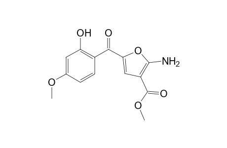 Methyl 2-amino-5-[(2-hydroxy-4-methoxyphenyl)carbonyl]-furan-3-carboxylate