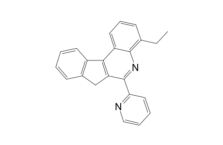 6-(Pyridin-2-yl)-4-ethyl-7H-indeno[2,1-c]quinoline