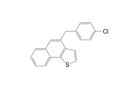 4-(4-Chlorobenzyl)naphtho[1,2-b]thiophene