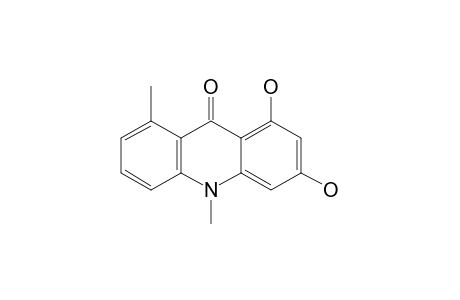 1,3-Dihydroxy-8,10-dimethyl-9(10H)-acridinone