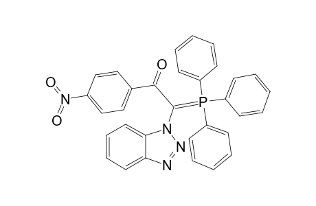 2-(1-benzotriazolyl)-1-(4-nitrophenyl)-2-triphenylphosphoranylideneethanone