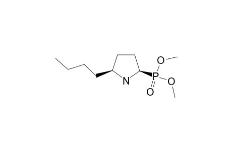DIMETHYL-(2R,5S)-(-)-5-N-BUTYLPYRROLIDINE-2-PHOSPHONATE