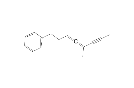 (5-Methyl-3,4-octadien-6-ynyl)benzene