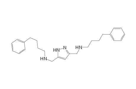 N,N'-Bis-(4-phenylbutyl)-pyrazol-3,5-dimethanamine