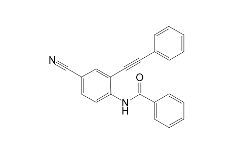 N-(4-Cyano-2-(2-phenylethynyl)-phenyl)-benzamide