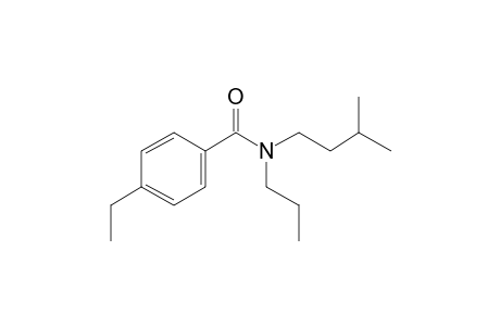 Benzamide, 4-ethyl-N-propyl-N-(3-methylbutyl)-