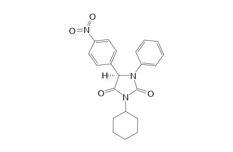 (R)-3-Cyclohexyl-5-(4-nitro-phenyl)-1-phenyl-imidazolidine-2,4-dione