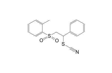 thiocyanic acid, 2-[(2-methylphenyl)sulfonyl]-1-phenylethyl ester