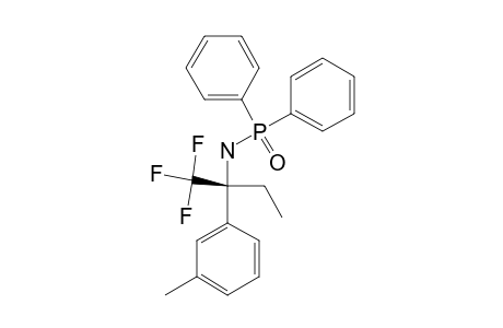 N-[(1R)-1-(3-METHYLPHENYL-1-(TRIFLUOROMETHYL)-PROPYL)]-P,P-DIPHENYLPHOSPHINIC-AMIDE