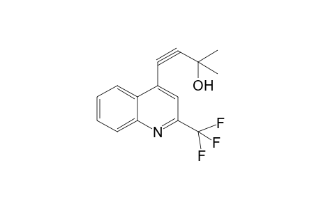 But-3-yn-2-ol, 4-(2-trifluoromethyl-4-quinolinyl)-2-methyl-