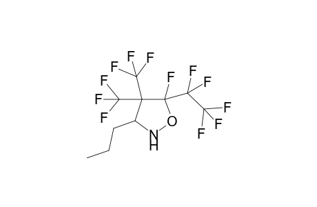 (trans)-4,4-bis(Trfluoromethyl)-5-(pentafluoroethyl)-5-fluoro-3-propylisoxazolidine