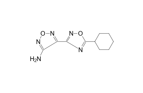 1,2,5-oxadiazol-3-amine, 4-(5-cyclohexyl-1,2,4-oxadiazol-3-yl)-