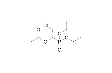 Diethyl (S)-1-(acetyloxy)-2-chloroethane-phosphonate