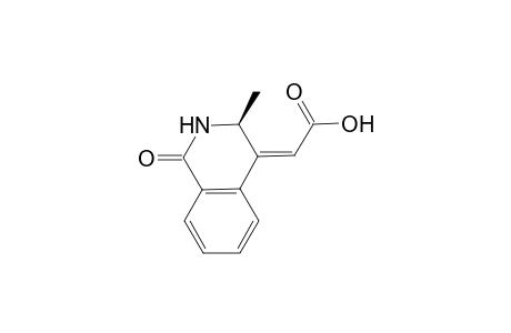 (S,Z)-2-(3-Methyl-1-oxo-1,2,3,4-tetrahydroisoquinolin-4-ylidene)acetic Acid